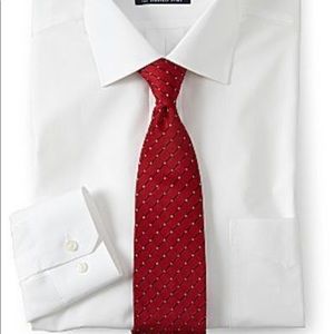 {(4 for $20)} White dress shirt small